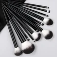 thumbnail image 3 of Nuevo juego de 13 brochas de maquillaje súper suaves, brochas para sombras de ojos, contorno de labios, polvos sueltos, corrector, brochas de maquillaje, herramienta de maquillaje, 3 of 6
