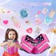 thumbnail image 2 of Kids Girls Cosmetics Pretend Play Toys Makeup Toy Portable Durable Children Pretend Play Game Props for Kids Girls Pretend, 2 of 5