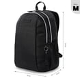 thumbnail image 3 of TOTTO Mochila Mediana para Mujer Porta Laptop 14 con Bolsillo Secreto | Escuela - Oficina - Viaje |  negro M, 3 of 7