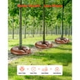 thumbnail image 4 of KFFKFF Tree Hydration Circles, Set of 4, 16-Gallon Tree Hydration Sacks, 6-9 Hour Gradual Dispensing, Reusable Plant Hydration Bags, Water Conservation, Robust Watering Mechanism, 4 of 9