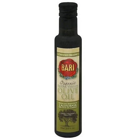 Bari Organic Extra Virgin Olive Oil, 8.45 fl oz, (Pack of 6)