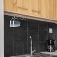 thumbnail image 4 of unbranded 2Ud Portavasos De Hierro Para Cocina Con Colgadores Resistentes Y Acabado Dorado Moderno, 4 of 8