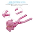 thumbnail image 1 of Clip para Bolas Nieve en Forma Oso Juguete Lucha Invierno () Rosa, 1 of 9