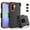 Black/Orange, variant on Samsung Galaxy A36 6.7" 5G Case with Belt Clip Holster, Heavy Duty Shockproof Rugged Cover with Built-in Screen Protector, Blue