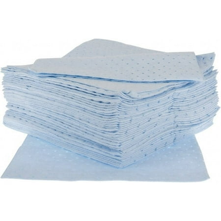 

PRO-SAFE 33 Gal Capacity per Package Oil Only Pad 19 Long x 17 Wide Blue Polypropylene