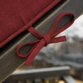 thumbnail image 6 of Arden Selections Modern Outdoor Chaise Cushion 21 x 46, Ruby Red Leala, 6 of 8