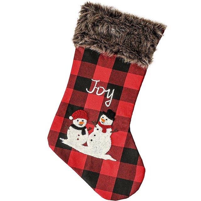 Adornos navide?os Calcetines de Papá Noel Adornos Bolsas de regalo Decoración para el hogar Banban