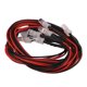 thumbnail image 2 of 8 luces llevadas del color rojo del color blanco del LED 5m m compatibles con los coches de Hsp Rc, 2 of 5