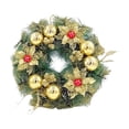 thumbnail image 3 of perfeclan Artificial Christmas Wreath Christmas Tree Decoration DIY Xmas Garland Hanging Ornaments, for Indoor Outdoor Parties Festival, 3 of 9