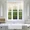 Beige, variant on Gorgeous Home Line Solid Sheer Rod Pocket Window Valance, 55" x 18" V16 Gold