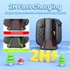 thumbnail image 2 of Base de carga para Nintendo Switch 2 Joy-Cons con indicadores LED, diseño magnético, cable de carga y correa para la muñeca, 2 of 7