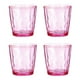 thumbnail image 1 of Uxcell Vasos de acrílico de 7oz, 4Pack, vasos reutilizables de plástico para el hogar y al aire libre, Rosa, 1 of 7