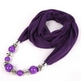 thumbnail image 4 of Youkk Fashionable Scarf Necklaces Odorless Scratch-proof Neat Look Wide Application red, 4 of 6