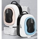 thumbnail image 2 of Mochila Para Gatos, Gran Espacio, Transpirable, Visión Amplia, Mochila Portátil Para Mascotas, Bolsa De Transporte Con Cerraduras De Seguridad Para Perros Y Gatos, 2 of 8