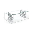 thumbnail image 3 of Meridian Furniture Alexis Chrome Coffee Table, 3 of 4