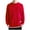 Red, variant on Ahabrexf Mens Sweaters and Pullovers, Casual Solid Color Striped Knit Sweater with Round Neck