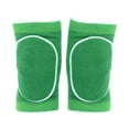 thumbnail image 2 of 1 par de rodilleras suaves para voleibol, rodilleras antideslizantes de esponja gruesa, rodilleras transpirables para bailarines, yoga, fútbol, ​​muje Verde Macarena Rodilleras de esponja, 2 of 8