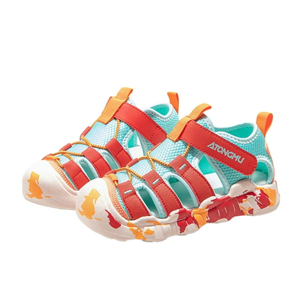 WAYUTE Sneakers for Girls Kids Lightweight Breathable Flexible Cushioned Non Soft Sole Sports Walking Shoes Casual School Wear