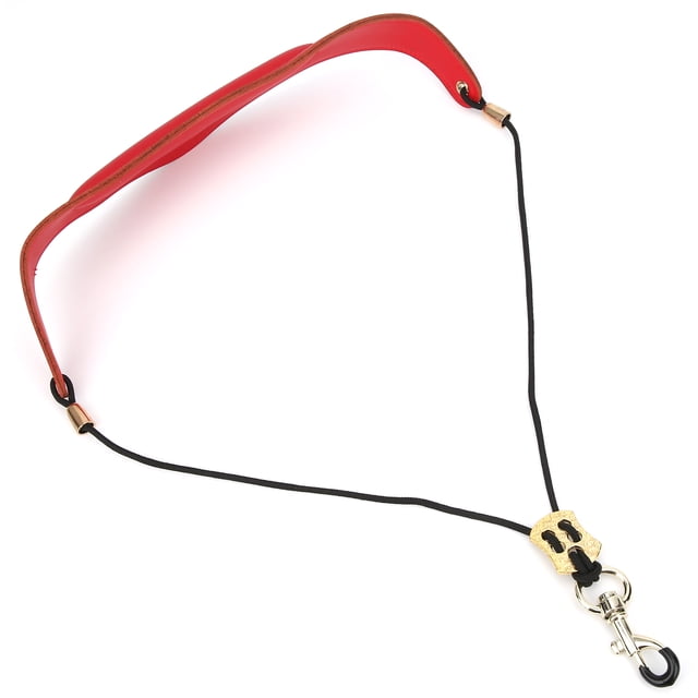 Musical Instrument Parts,Saxophone Strap Plus Cotton Saxophone Cotton Leather Strap Sax Neck Strap Enhanced Durability