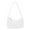 White, variant on YFMHA Simple Elegant Women Small Shoulder Bag Pure Color Sling Handbags (Pink)