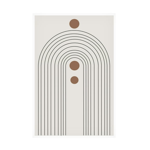 Trademark Fine Art THE MIUUS STUDIO Arch No1 Canvas Wall Art