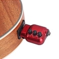 thumbnail image 2 of SZ02 Mini Preamplifier Preamp 6.35mm Plug with Bass Treble EQ Volume Control Acoustic Guitar Accessories (Dark Red), 2 of 4