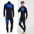 thumbnail image 4 of 3mm Neoprene Scuba Diving Suits Back , Blue, XXL, 4 of 10