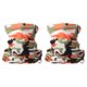 thumbnail image 1 of Uxcell 2pcs Gaiter de Cuello de Verano Unisex Máscara Facial de Protección Solar, Camo Naranja, 1 of 7