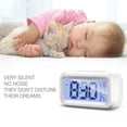 thumbnail image 4 of Digital LCD Alarm Clock with Calendar Thermometer, 4 of 5