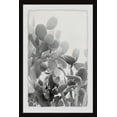thumbnail image 2 of Round Succulent Stems Framed Painting Print, 2 of 6