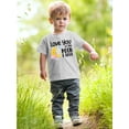 thumbnail image 2 of Love You To The Moon And Back. T-Shirt Infant -Smartprints Designs,  24 Months, 2 of 4