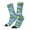 White, variant on Crocodile Riding Skateboard Crew Socks for Men & Women, Breathable Casual Athletic Ankle Socks