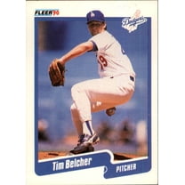 1990 Tim Belcher Fleer Baseball Card #389
