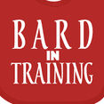 thumbnail image 4 of Inktastic Bard in Training Boys or Girls Baby Bib, 4 of 4