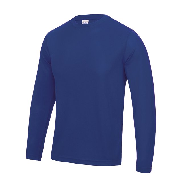 AWDis Just Cool T-Shirt Uni à Manches Longues pour Hommes, Performance Sportive Cool
