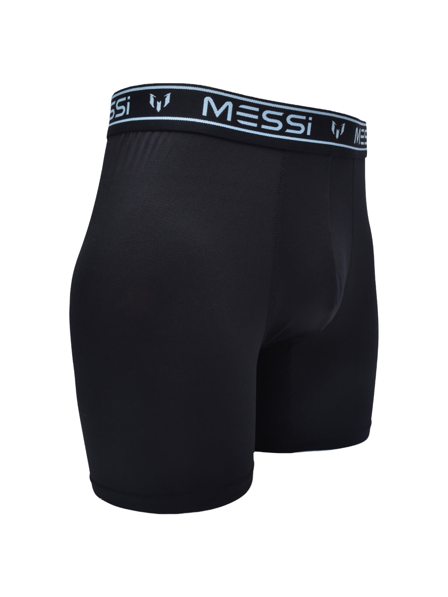 Messi Men's Stretch Boxer Brief Underwear 3-Pack, Sizes S-XL