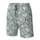 thumbnail image 4 of Balery Hand Drawn Chickens Traje de Baño Estilo Hawaiano para Hombre, Shorts de Secado Rápido con Bolsillos-3X-Large, 4 of 6