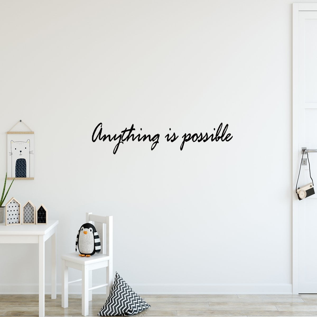 Living room Vinyl Wall Art Sticker Decal Quote Mural Wish it Dream it Do it 