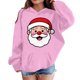 thumbnail image 1 of Sudadera con capucha para niñas y niños, sudadera de manga larga con cuello redondo y estampado de moda, jersey con bolsillo, sudadera de poliéster para niñas, 1 of 8
