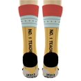 thumbnail image 5 of ThisWear Teaching Gifts No 1 Teacher Best Teacher Ever Pencil Socks School Socks 1-Pair Novelty Crew Socks, 5 of 5