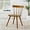 Walnut, variant on Sutter Wood Dining Side Chair Black