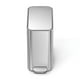 thumbnail image 5 of Bote de basura Simplehuman para baño pequeño, 5 l/1.3 galones, acero inoxidable, 5 of 8