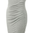 thumbnail image 4 of Doublju Women's Round Neckline Sleeveless Bodycon Midi Dress (S-3X), 4 of 4