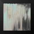 thumbnail image 2 of Pinto, Patricia 12x12 Black Modern Framed Museum Art Print Titled - Teal Paysage I, 2 of 5
