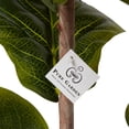 thumbnail image 6 of Artificial Fiddle Leaf Fig Tree-72"" Faux Plant in Pot with Natural Feel Leaves-Realistic, 6 of 6