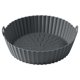 thumbnail image 2 of Teissuly Fryer Silicone Pot Fryer Accessories Fryer Silicone Liners Basket Kitchen Reusable Fryers Oven Accessories Round Silicone Liners(7.5in Small Size) Teissuly WER202311272710, 2 of 7