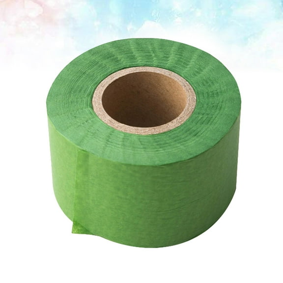 FONDOTIN Green Crepe Paper Streamers 1 Roll for Party and Festival Decor