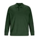 thumbnail image 4 of RKSTN Long Sleeve Polos Shirts for Men Oversized Quarter Button Turndown Collar Waffle Knit T Shirt Pullover Top Mens Casual Solid Mock Neck Loose Comfy Big and Tall Golf Shirts Fall Spring Clothes, 4 of 6