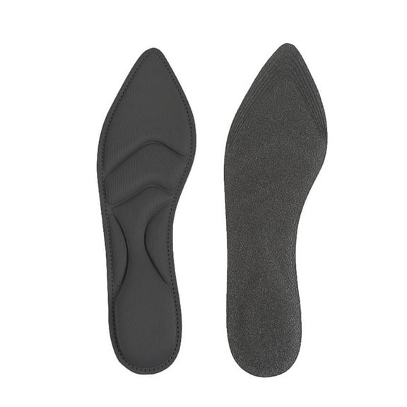 WHAMVOX High Heels Insoles Breathable High Heel Insoles Comfortable Shoe Pads Miss Black