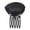 Black, variant on TIMIFIS Hair Clips Puff Pasted Insert Comb Non-marking Pad Hair Implement Bangs Heightening Pad Valentine'S Day Gift